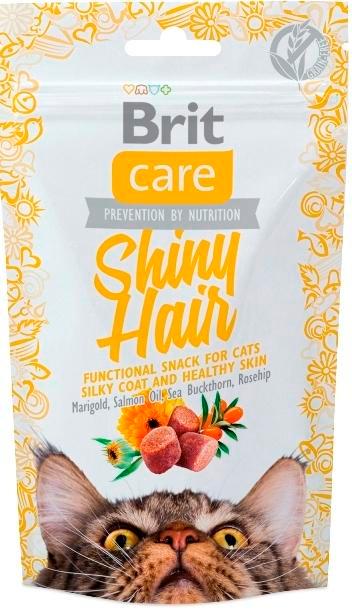 Brit Care Functional Snack Shiny Hair, Dieren en Toebehoren, Katten-accessoires, Nieuw, Ophalen of Verzenden