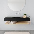 Badkamermeubel BWS Ibiza 120 cm met Washed Oak Planchet, Ophalen of Verzenden, Nieuw, Bad