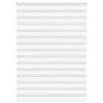 vidaXL Zebra rolgordijn 165x200 cm stofbreedte 160,9cm, Verzenden, Nieuw, Wit