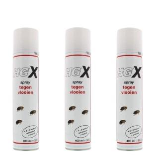 Vlooienspray | HG X (Geschikt voor in huis, 3 stuks), Dieren en Toebehoren, Overige Dieren-accessoires, Nieuw, Verzenden