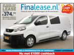 Peugeot Expert 231L 2.0 BlueHDI L3H1 Marge DC 5-Zits Cruise, Auto's, Metallic lak, Nieuw, Zilver of Grijs, Lease