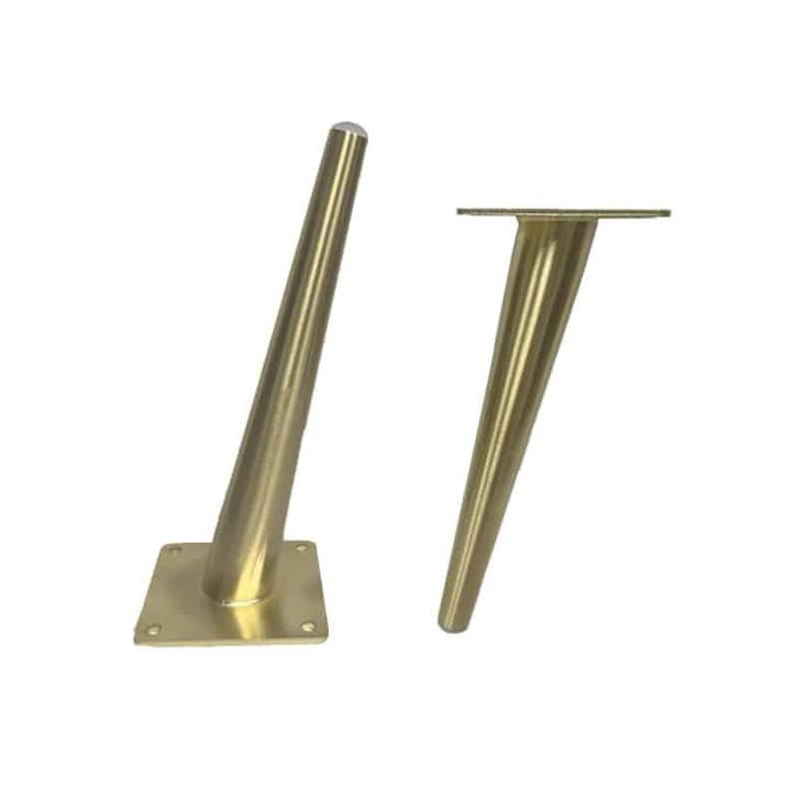 Schuin stalen pootje 15cm messing, Huis en Inrichting, Kasten | Overige, Nieuw, Ophalen of Verzenden