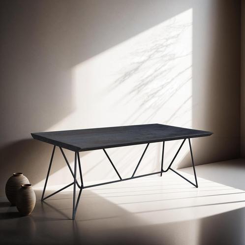Beluga Eettafel Zwart, Huis en Inrichting, Tafels | Eettafels, Nieuw, Ophalen of Verzenden