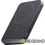Anker A1664H11 powerbank 10000 mAh Draadloos opladen Zwart, Verzenden, Nieuw, Anker