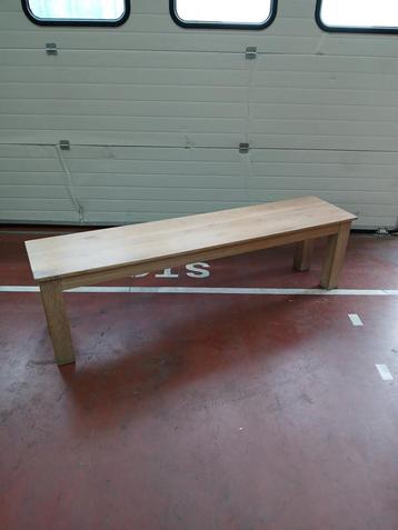Bankje, geschaafd hout, L x B x H 170 x 39 x 48 cm beschikbaar voor biedingen