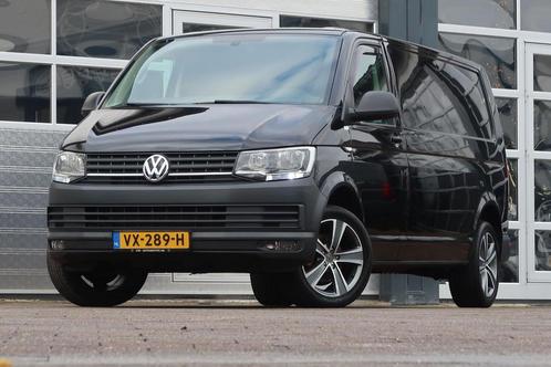 Volkswagen Transporter 2.0 TDI L2H1, Auto's, Bestelauto's, Lease, Zwart, Automaat, Overige kleuren, Financial lease, Stof, Diesel