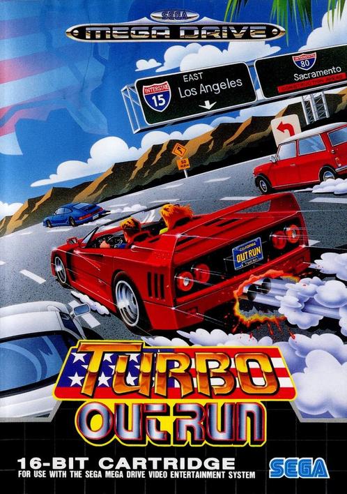 Turbo Outrun (Sega MegaDrive), Spelcomputers en Games, Games | Sega, Gebruikt, Verzenden