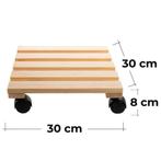 Cti Plantenroller - Plantentrolley - Voor binnen en buite..., Tuin en Terras, Verzenden, Nieuw