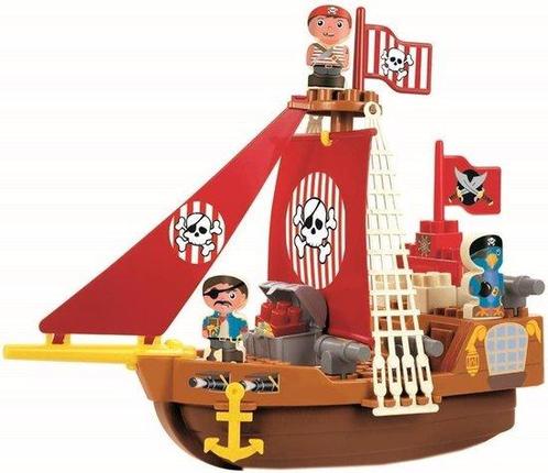 Abrick Piratenschip (Binnenspeelgoed, Baby & Speelgoed), Kinderen en Baby's, Speelgoed | Educatief en Creatief, Nieuw, Verzenden
