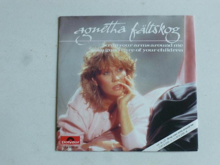 Agnetha Fältskog - Wrap your arms around me (vinyl single), Cd's en Dvd's, Vinyl Singles, Zo goed als nieuw, Verzenden