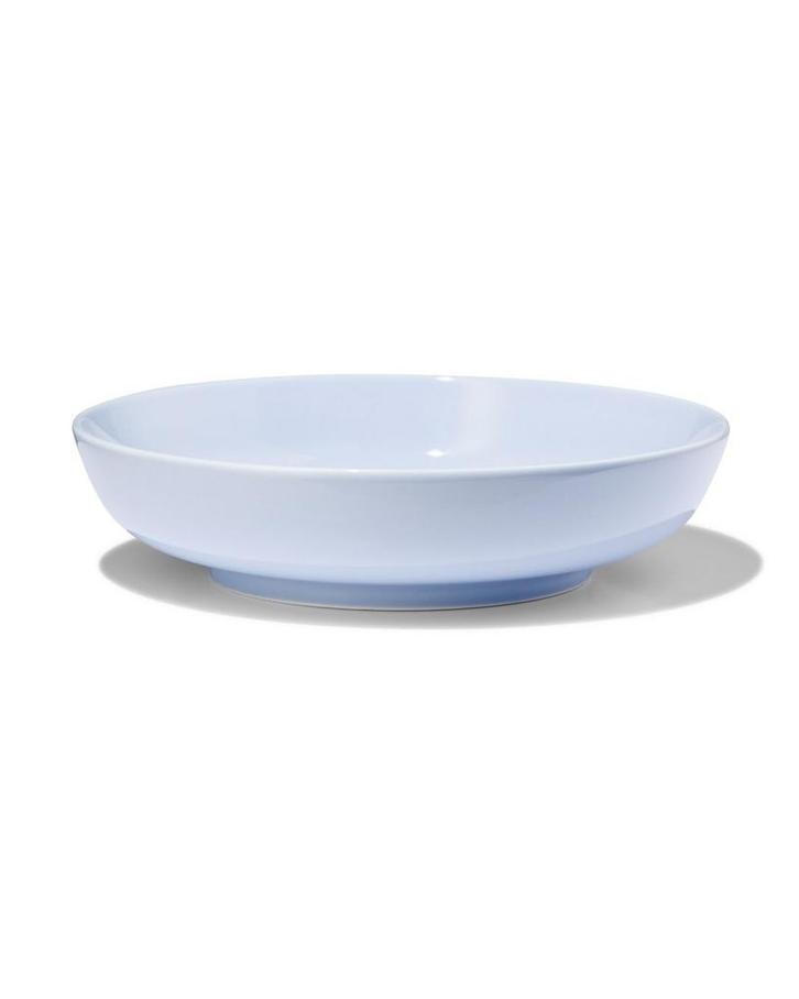 HEMA Diep bord Ø22cm Tafelgenoten new bone blauw, Huis en Inrichting, Keuken | Servies, Nieuw, Verzenden