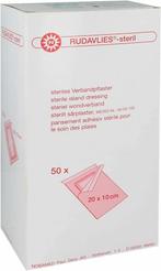 Eilandpleister Rudavlies - Steriel - Wit - 10 x 20 cm - 50, Verzenden, Nieuw