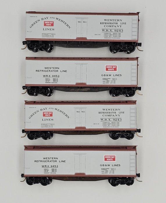 Micro Trains N - 49320 / 49310 - Modeltrein goederenwagon, Hobby en Vrije tijd, Modeltreinen | N-Spoor