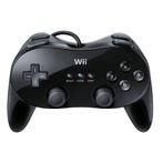 Nintendo Wii Classic Controller Pro - Zwart, Zo goed als nieuw, Verzenden