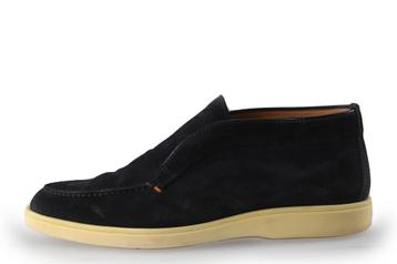 Santoni Loafers in maat 42 Blauw | 10% extra korting beschikbaar voor biedingen