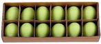 Kippeneieren Groen 12 stuks leeggeblazen voor decoratie, Huis en Inrichting, Ophalen of Verzenden, Nieuw