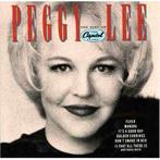 cd - Peggy Lee - The Best Of Peggy Lee The Capitol Years, Cd's en Dvd's, Verzenden, Zo goed als nieuw