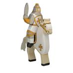 Rijdende ridder met zwaard wit (zonder paard) 16,5 cm -, Nieuw