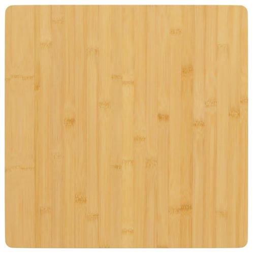 vidaXL Tafelblad 40x40x4 cm bamboe, Huis en Inrichting, Tafels | Eettafels, Nieuw, Verzenden