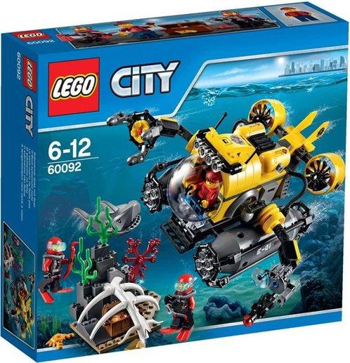 LEGO City Diepzee Duikboot - 60092 (Nieuw), Kinderen en Baby's, Speelgoed | Duplo en Lego, Nieuw, Verzenden