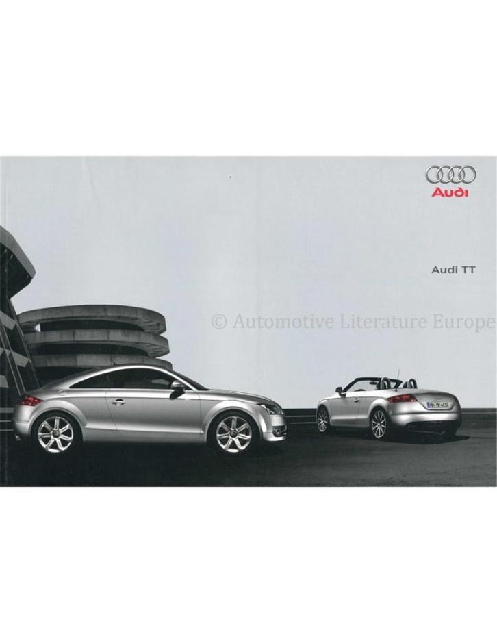 2007 AUDI TT BROCHURE FRANS, Boeken, Auto's | Folders en Tijdschriften, Audi