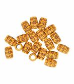 Haarspeld haarkralen - Hout patroon 2cm - Bruin - Set van 18, Nieuw
