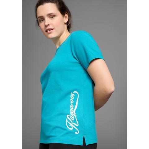 KangaROOS T-shirt Korte mouwen, figuurvolgend, effen,, Kleding | Dames, Sportkleding, Nieuw, Verzenden