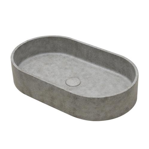 Waskom Ideavit Idea.Form 60x35x12 cm Ovaal Beton Licht Grijs, Doe-het-zelf en Verbouw, Sanitair, Overige typen, Nieuw, Ophalen of Verzenden