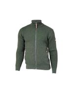 Ivanhoe trui Moritz full zip Loden Green - 100% wol - Groen, Kleding | Heren, Truien en Vesten, Verzenden, Nieuw, Groen