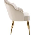 Cocktail stoel Hellen, gestoffeerd met fluwelen bekleding -, Verzenden, Nieuw