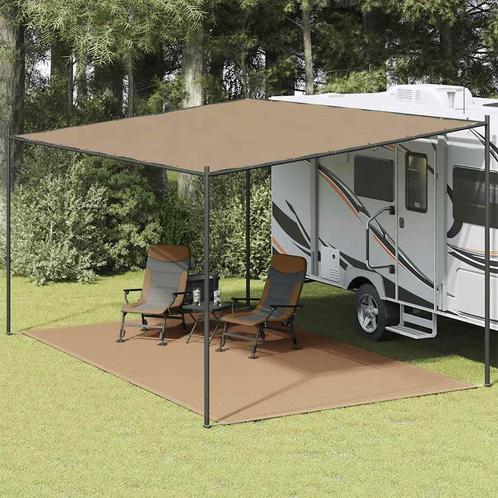 vidaXL Tenttapijt 300x500 cm taupe, Caravans en Kamperen, Kampeeraccessoires, Nieuw, Verzenden