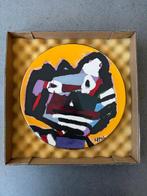 Glazed Earthenware - Karel Appel - Bord - Face - Keramiek