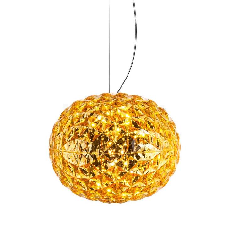 Kartell Planet Hanglamp LED, geel (Hanglampen, Binnenlampen), Huis en Inrichting, Lampen | Hanglampen, Nieuw, Verzenden