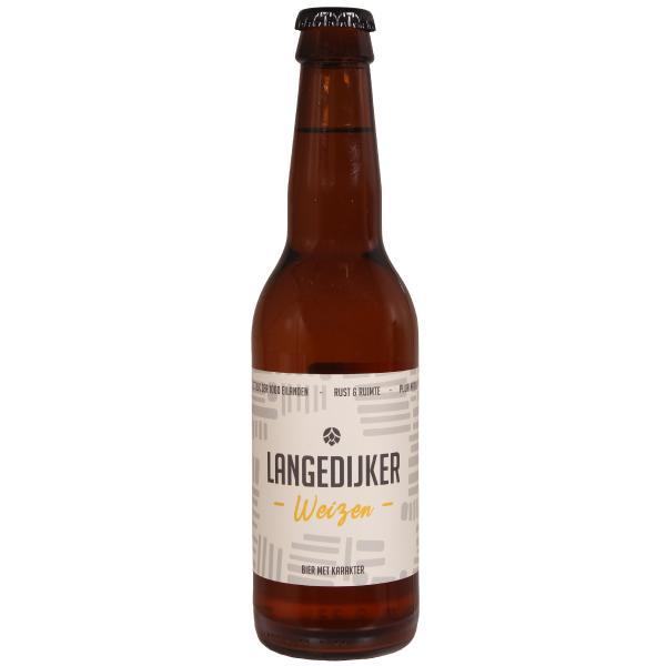 Langedijker Bier Weizen 6 bieren, Diversen, Levensmiddelen