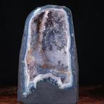 Amethist en Agaath geode – Natuurlijke Kristalkolom Amethist