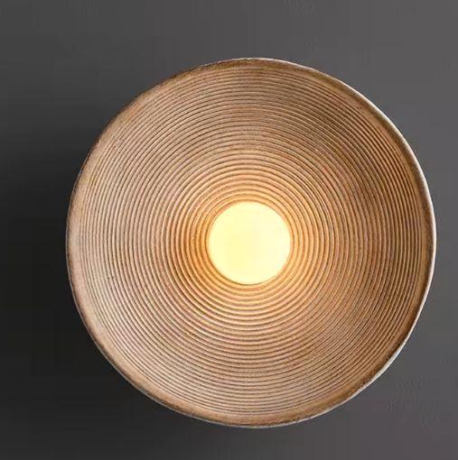 Retro Japanse Wandlamp Keramiek, Modern Sfeervolle Verlichin, Huis en Inrichting, Lampen | Spots, Nieuw, Verzenden