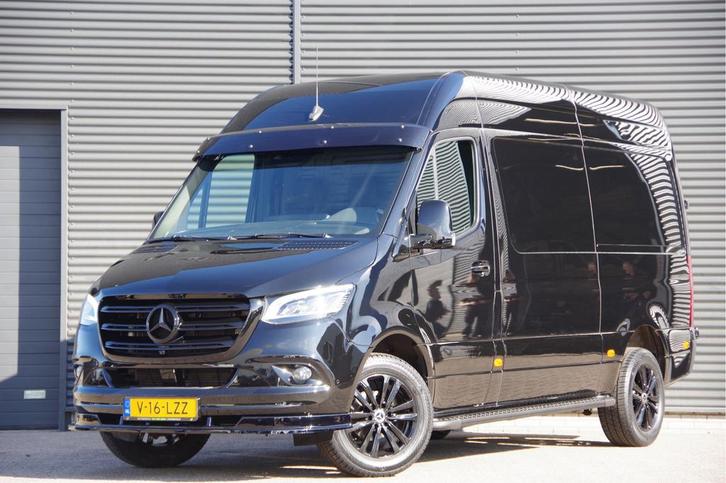 Zakelijke Lease |  Mercedes-Benz Sprinter 319 3.0 CDI V6 L2H, Auto's, Bestelauto's, Dealer onderhouden, Lease, Grijs, Automaat