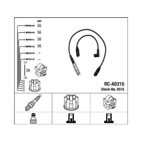 Ngk Rc-Ad215 Bougiekabelset, Computers en Software, Laptop-opladers, Verzenden