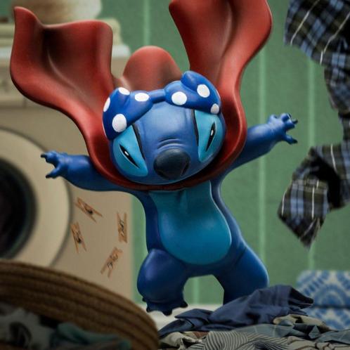 Lilo & Stitch Art Scale Statue 1/10 Stitch Laundry 19 cm, Verzamelen, Disney, Nieuw, Ophalen of Verzenden