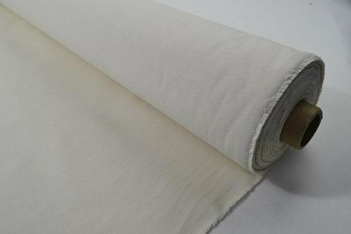 Ongebleekt Katoen Keperbinding 130cm, Hobby en Vrije tijd, Stoffen en Lappen, Verzenden