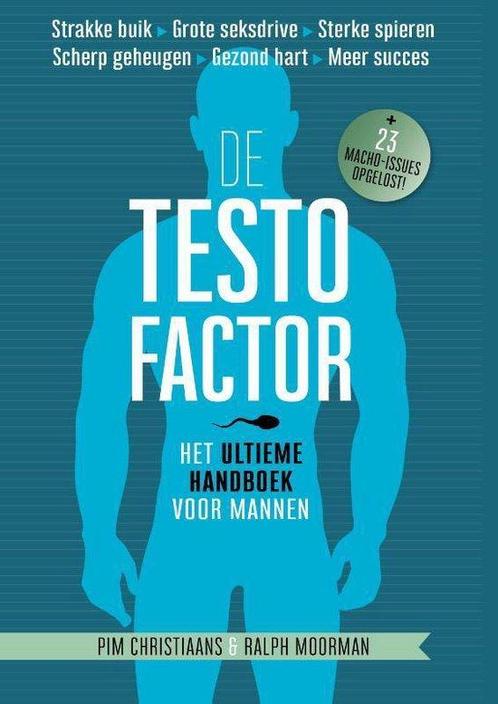 9789079142255 De testofactor | Tweedehands, Boeken, Gezondheid, Dieet en Voeding, Zo goed als nieuw, Verzenden