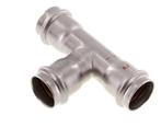 Tee Press Fitting - 28mm Persmof - RVS, Verzenden, Nieuw