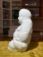 Witte Boeddhistische monnik - Pastelkleuren Maitreya Boeddha