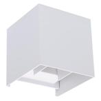 Witte up-down wandlamp Dion, 6w, warm wit, lichtstraal, Nieuw, Modern, Ophalen of Verzenden, Metaal