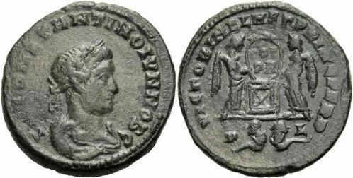 Roemisches Kaiserreich Constantin Ii Follis Lyon 320 Vict..., Postzegels en Munten, Munten | Europa | Niet-Euromunten, Verzenden