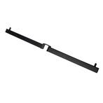 Frontstang dubbel voor solo rek 43 cm 1562.V021 zwart