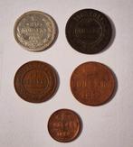 Rusland. 1 & 1/2 Kopecks 1853, 1898, 2kopecks 1903 and
