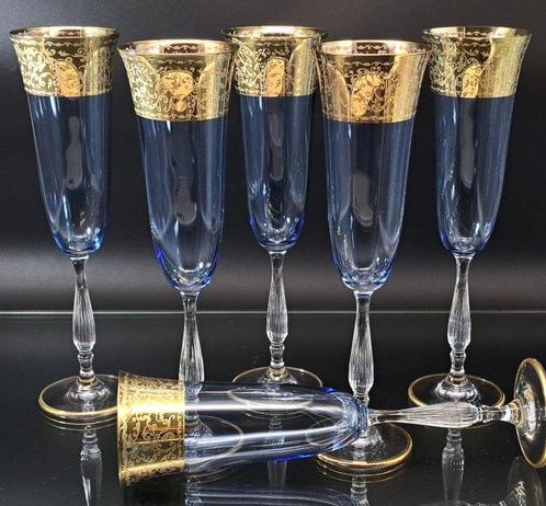 Artemisia - Champagne fluitje (6) - Kristal, Antiek en Kunst, Antiek | Meubels | Tafels