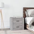 vidaXL Nachtkastje 50x39x47 cm grijs sonoma eikenkleurig, Huis en Inrichting, Kasten | Overige, Verzenden, Nieuw