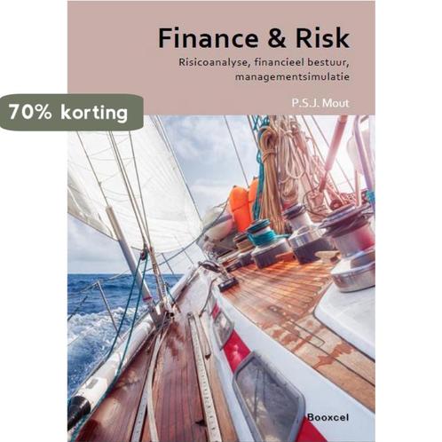 Finance & Risk, risicoanalyse, financieel bestuur,, Boeken, Schoolboeken, Gelezen, Verzenden